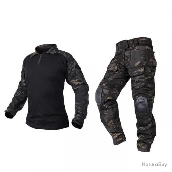 Ensemble uniforme Gen3 BDU ID Gear - Multicam Black / M