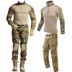 Ensemble uniforme Multicam HWild Tactical - M (55-65kg)