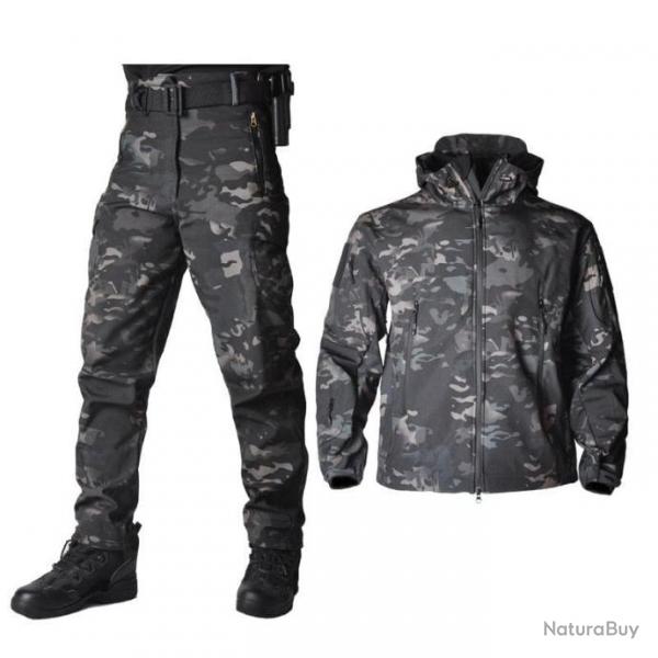 Ensemble veste et pantalon Han Wild - Multicam noir / S (50-60kg)