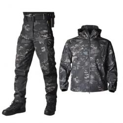 Ensemble veste et pantalon Han Wild - Multicam noir / M (60-70kg)