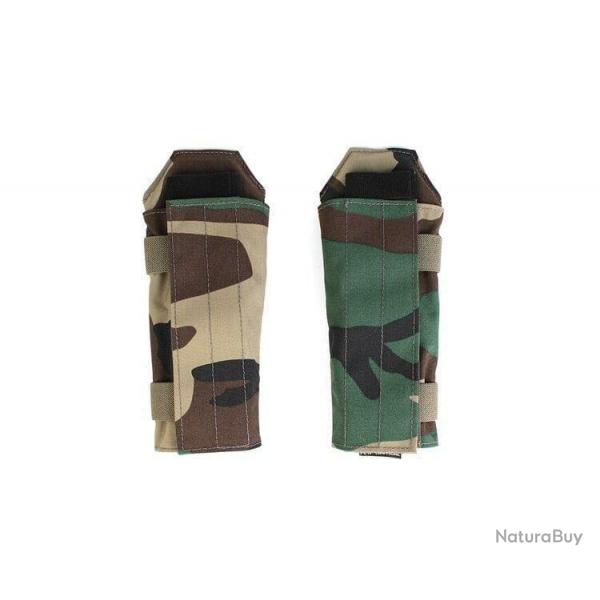 paulettes pour gilet PW Tactical - M81 Woodland