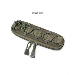 Etui couteau Molle boussole EDC - Vert armée - Petit