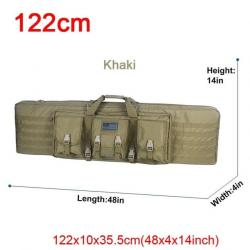 Étui double fusil Molle 32/48 pouces - 122cm Marron