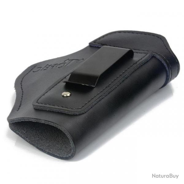 tui pistolet Glock Sig Sauer Beretta - Noir - Main gauche