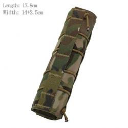 Étui suppresseur VULPO 22cm & 17.8cm - Multicam 17.8cm