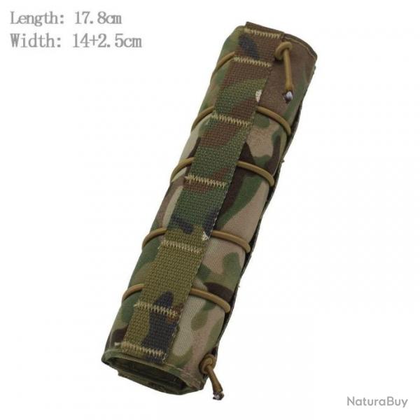 tui suppresseur VULPO 22cm & 17.8cm - Multicam 17.8cm