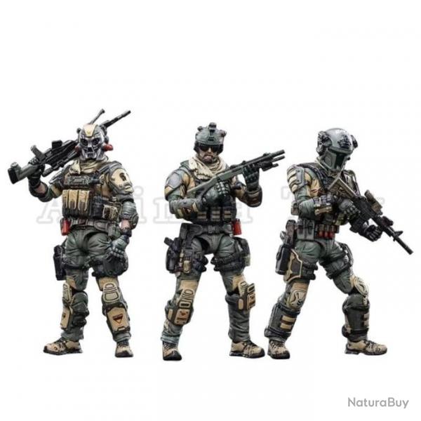 Figurine action 1/18 Hardcore Spartan Squad - Spartan Squad (x3)