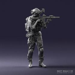 Figurine Navy Seal 1/35 DY-0001 résine