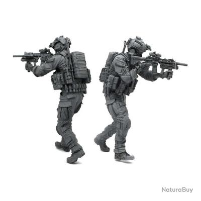 Figurine PRO18 Caricature Militaire - Soldat Guerre - 34 Cm - 3,14 Kg - Résine - NEUF