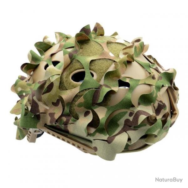 Filet casque 3D LSR JX Tactical - Multicam