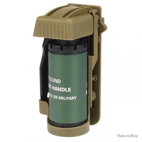 Flash factice 9 Molle Airsoft - Support marron