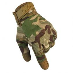 Gants antidérapants HOS Tactical - Multicam / S