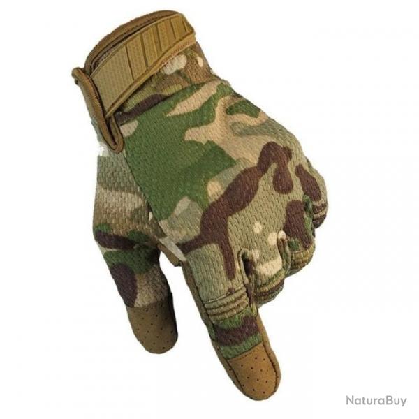 Gants antidrapants HOS Tactical Multicam