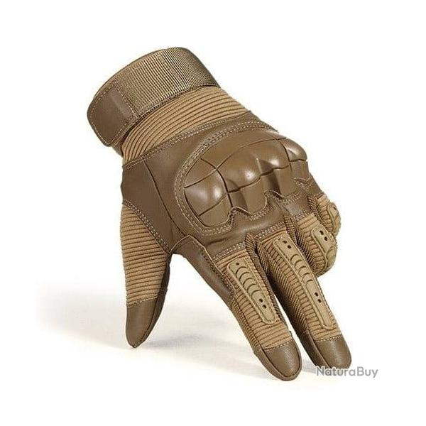 Gants cuir FireMark PU JOS - Tan / Coyote / S