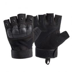 Gants demi-doigt RazorEdge Aerator FLS - Noir / M