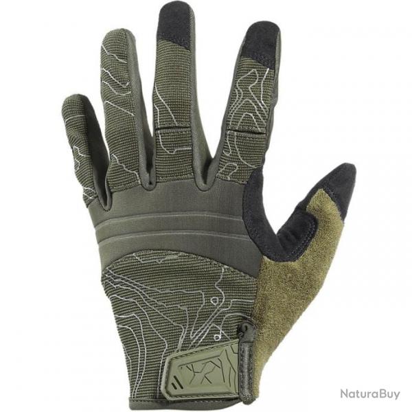 Gants doigt complet tactile Maco Gear - Vert / S