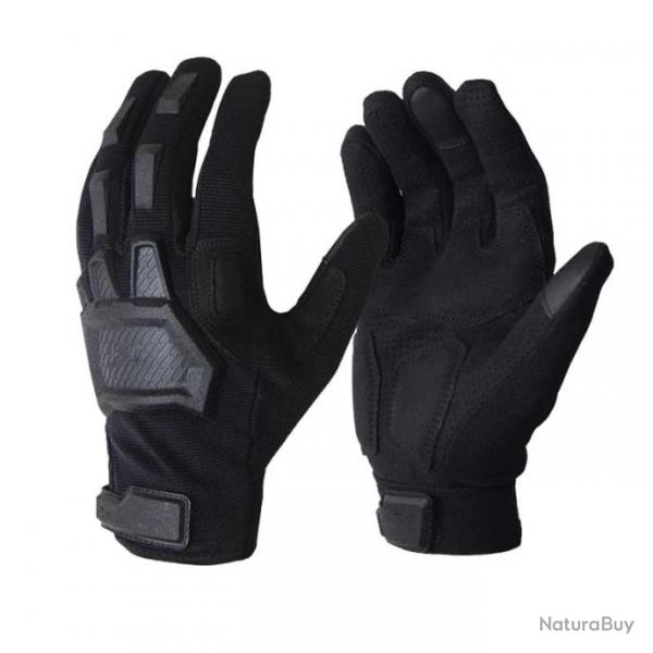 Gants IOS Flexion tactile antidrapant Noir