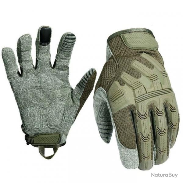 Gants Iron Action Gear caoutchouc JOS - Ranger green / S (16cm-18cm)