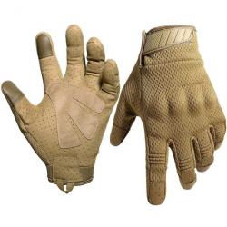 Gants Hawk Tactical Patrol Gear doigt complet - Tan / S