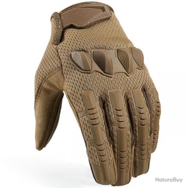 Gants protection caoutchouc JOS Tactical - Tan / S (16cm-18cm)