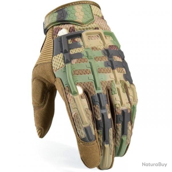 Gants protection JOS Tactical - Multicam / L (21cm-22cm)