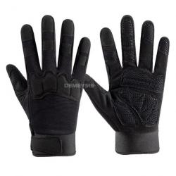 Gants tactiques militaire WSE Airsoft - Noir / M