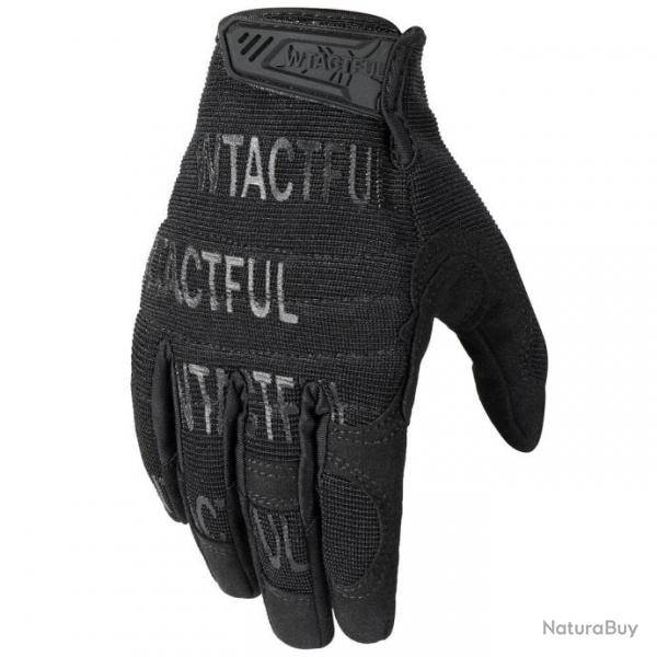 Gants IronGrip Elite WTacFull Airsoft - Black / M