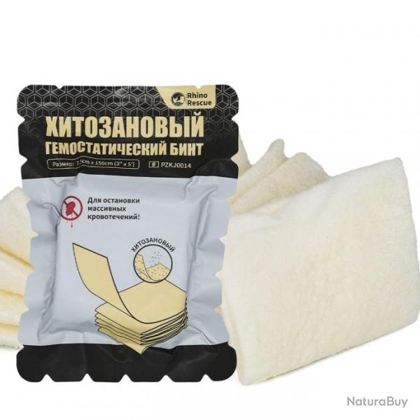 Gaze hmostatique Rescue Chitosan - Russian / 1 pcs