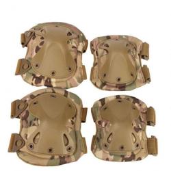 Genouillères et coudières LandKing Tactical - Multicam