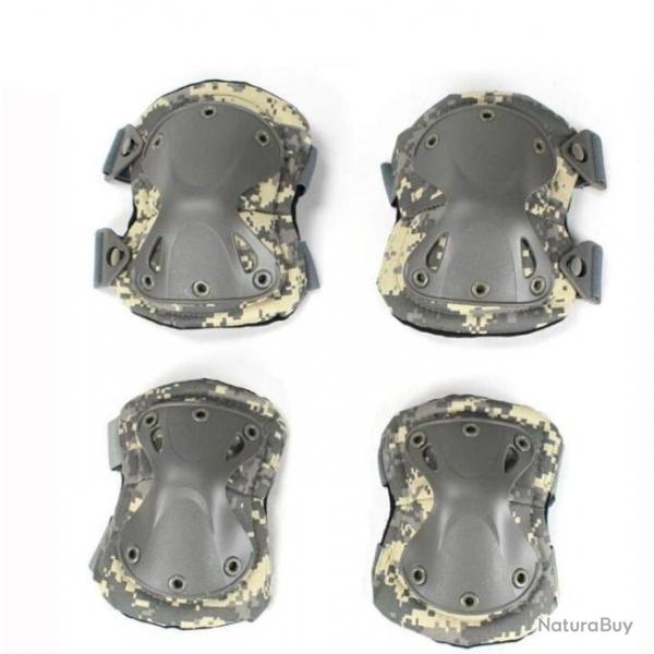 Genouillres et coudires LandKing Tactical - Camo ACU