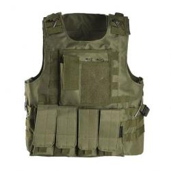 Gilet Assaut Molle JOS Vers1 - Ranger green / Unique