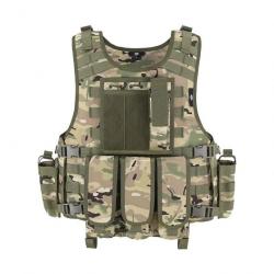 Gilet combat Molle MG Flash Force - Multicam / Unique