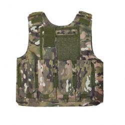 Gilet enfant Airsoft combat tactique CS - Multicam