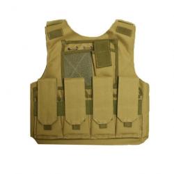 Gilet enfant Assaut Wolf Enemy Tan