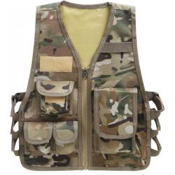 Gilet enfant camouflage militaire FOS - Camouflage CP / S