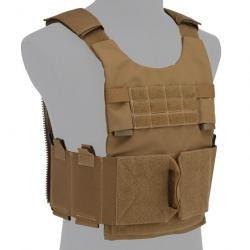 Gilet LV-119 système d'adaptation léger - Marron