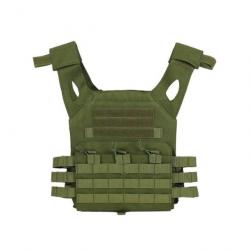 Gilet Plate Carrier Tactical Molle 600D - Ranger Green