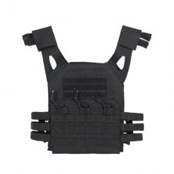 Gilet Plate Carrier Tactical Molle 600D - Noir