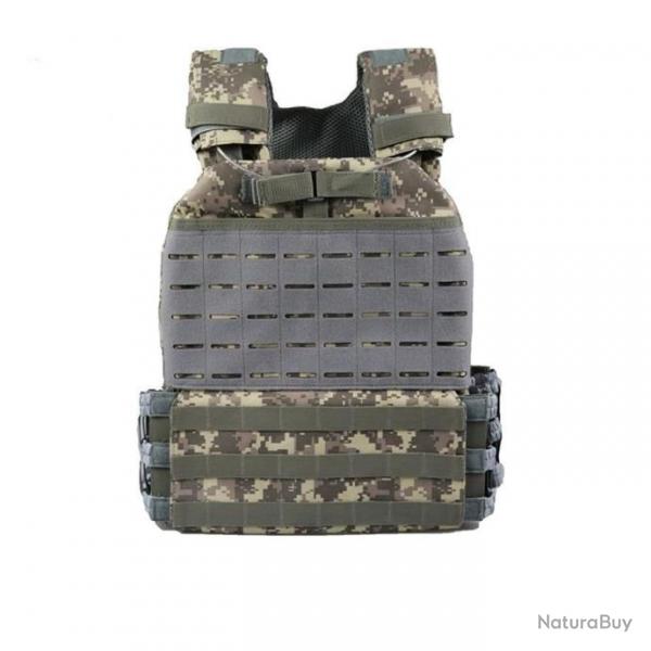 Gilet porte-plaque Assaut IOS Airsoft - Camo ACU