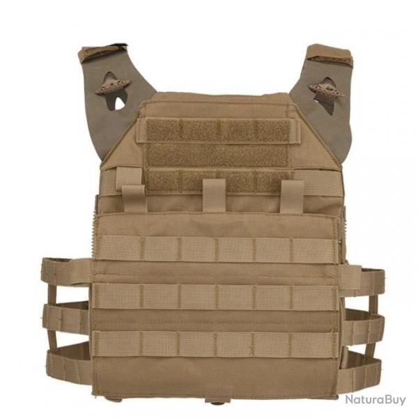 Gilet porte-plaque JPC 2.0 Molle IDGear - Coyote Brown