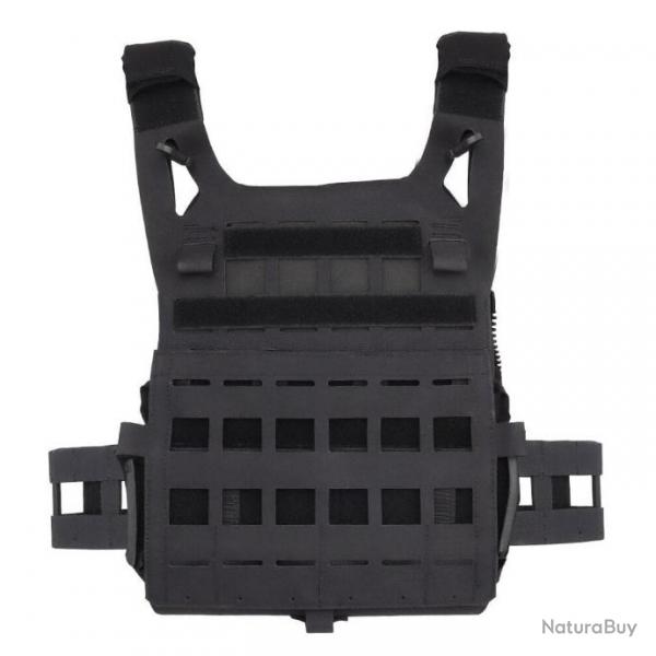 Gilet porte-plaque JPC Cordura 3D - Noir