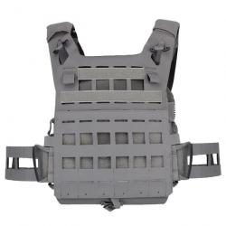 Gilet porte-plaque JPC Cordura 3D - Gris