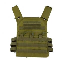 Gilet porte-plaque JPC Molle 1000D - Ranger vert