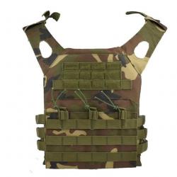 Gilet porte-plaque Molle Tactical 600D - Jungle