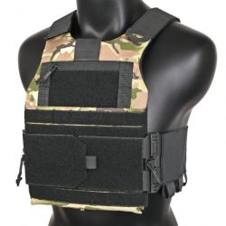 Gilet porte-plaque profil bas FCSK 2.0 - Multicam