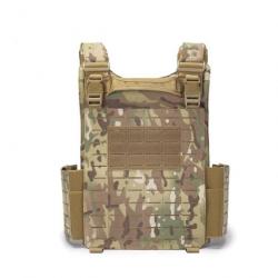 Gilet porte-plaque réglable Molle EmersonGear - Multicam