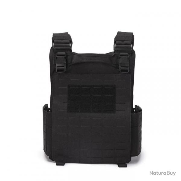 Gilet porte-plaque rglable Molle EmersonGear - Noir