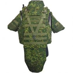 Gilet protection complète Pe/kevlar Ga2/3 - Russian camouflage