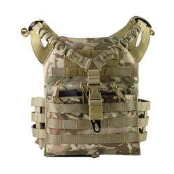 Gilet tactique JPC léger 1 point GOS - Multicam / Unique