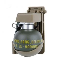 Grenade factice M67 Frag Molle BB - Étui marron